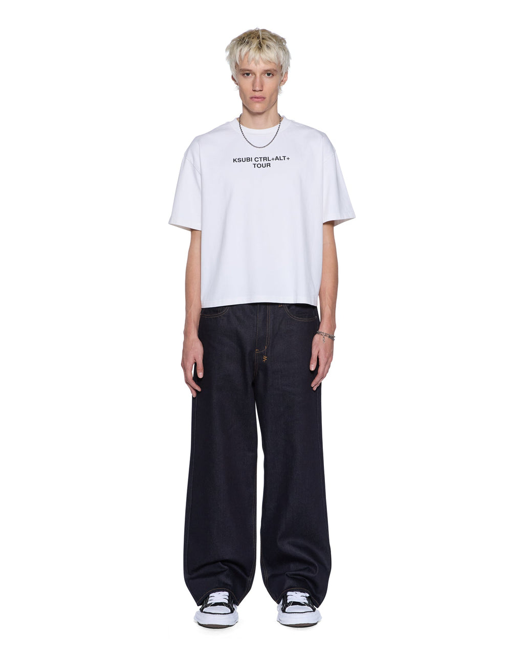 MENS FORCE QUIT SS HALEN TEE OFF WHITE TEES