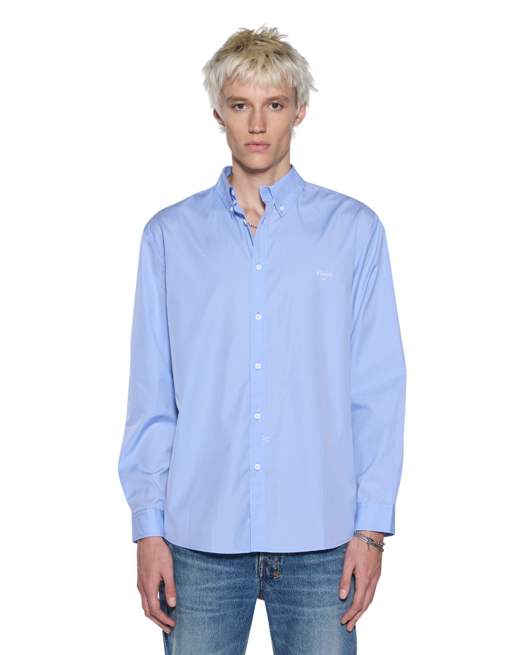 KADE LS SHIRT BLUE