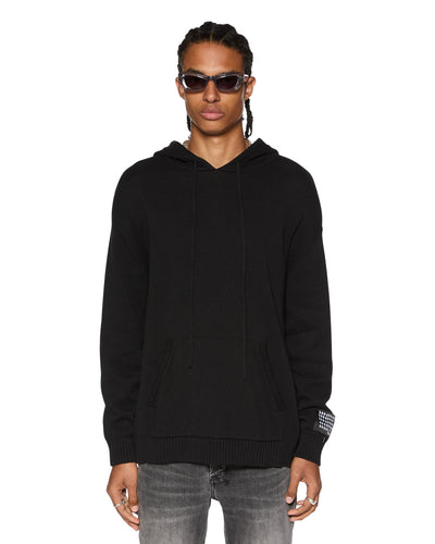 1999 KNIT HOODIE BLACK