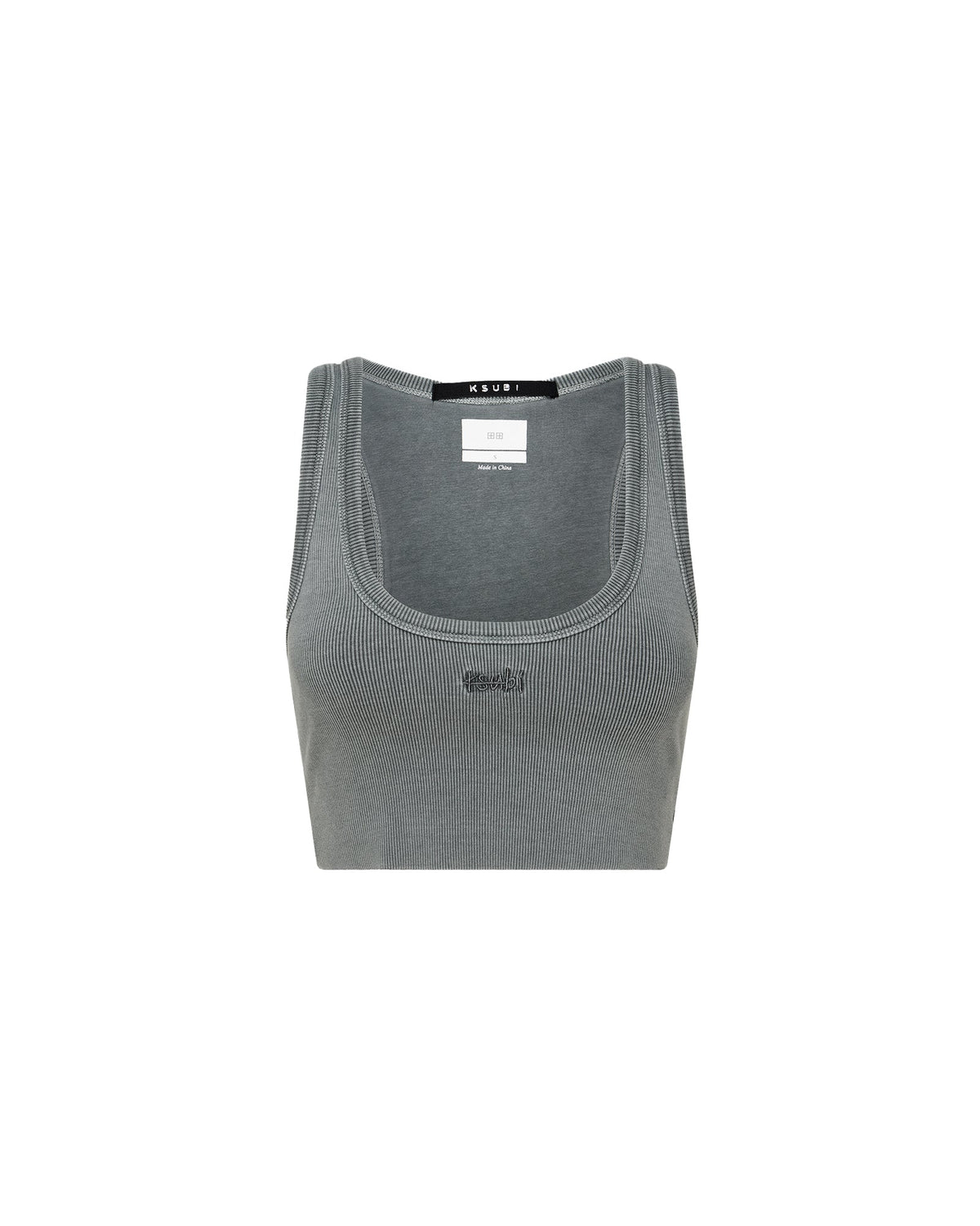 1999 ORIGIN CROP TANK NIGHTOWL GREY