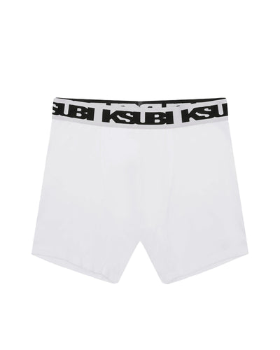 ROYALTY BOXER BRIEF 1 PACK WHITE