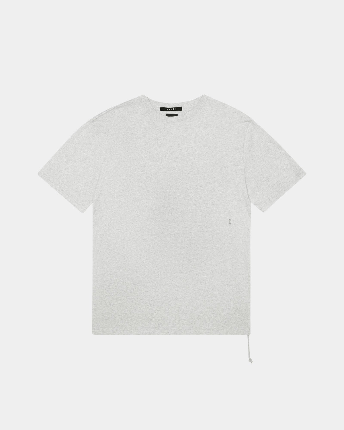 MENS 4 X 4 BIGGIE SS TEE GREY MARLE TEES