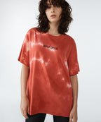 WOMENS SUPER NATURE SS TEE RED DYE TEES