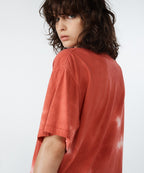 WOMENS SUPER NATURE SS TEE RED DYE TEES