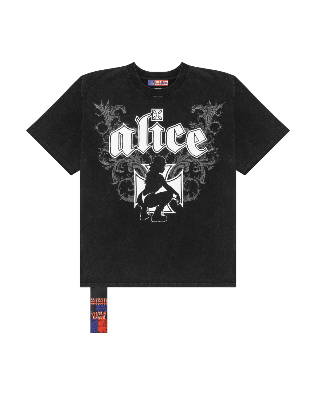 MENS  KSUBI X ALICE HOLLYWOOD GRAPHIC TEE BLACK REGULAR JACKETS