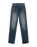 Mens Anti K Gasoline Relaxed Denim Jeans - Denim