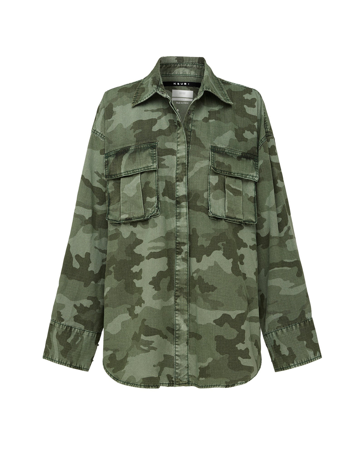 ASTRA CARGO SHIRT HASH CAMO