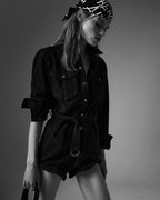 WOMENS HAZARD SHORT BOILERSUIT PLAYSUITS