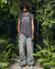 MENS  APEX BIGGIE SLASH TEE FADED BLACK OVERSIZED TEES