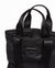 MADE IN HEAVEN NYLON LEATHER TOTE BLACK