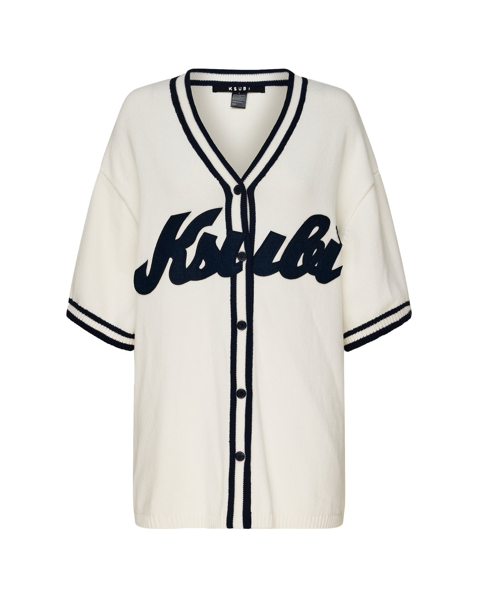 BASEBALL KNIT OFF WHITE