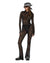 WOMENS  FLARE PANT BLACK LACE BOOTCUT PANTS