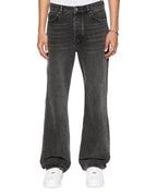Mens Bronko Blakk Rokk Bootcut Denim Jeans - Black