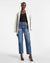 WOMENS  BROOKLYN JEAN STELLA SLASHED STRAIGHT DENIM JEANS