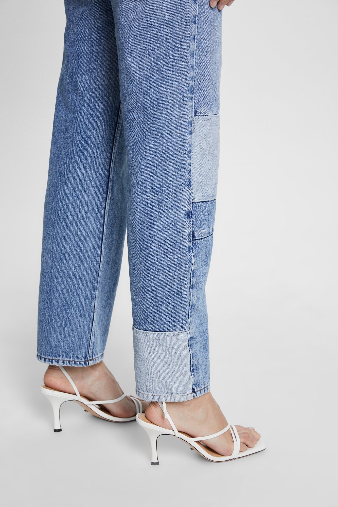 WOMENS  BROOKLYN JEAN LIFETIME REVERSED STRAIGHT DENIM JEANS