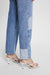 WOMENS  BROOKLYN JEAN LIFETIME REVERSED STRAIGHT DENIM JEANS