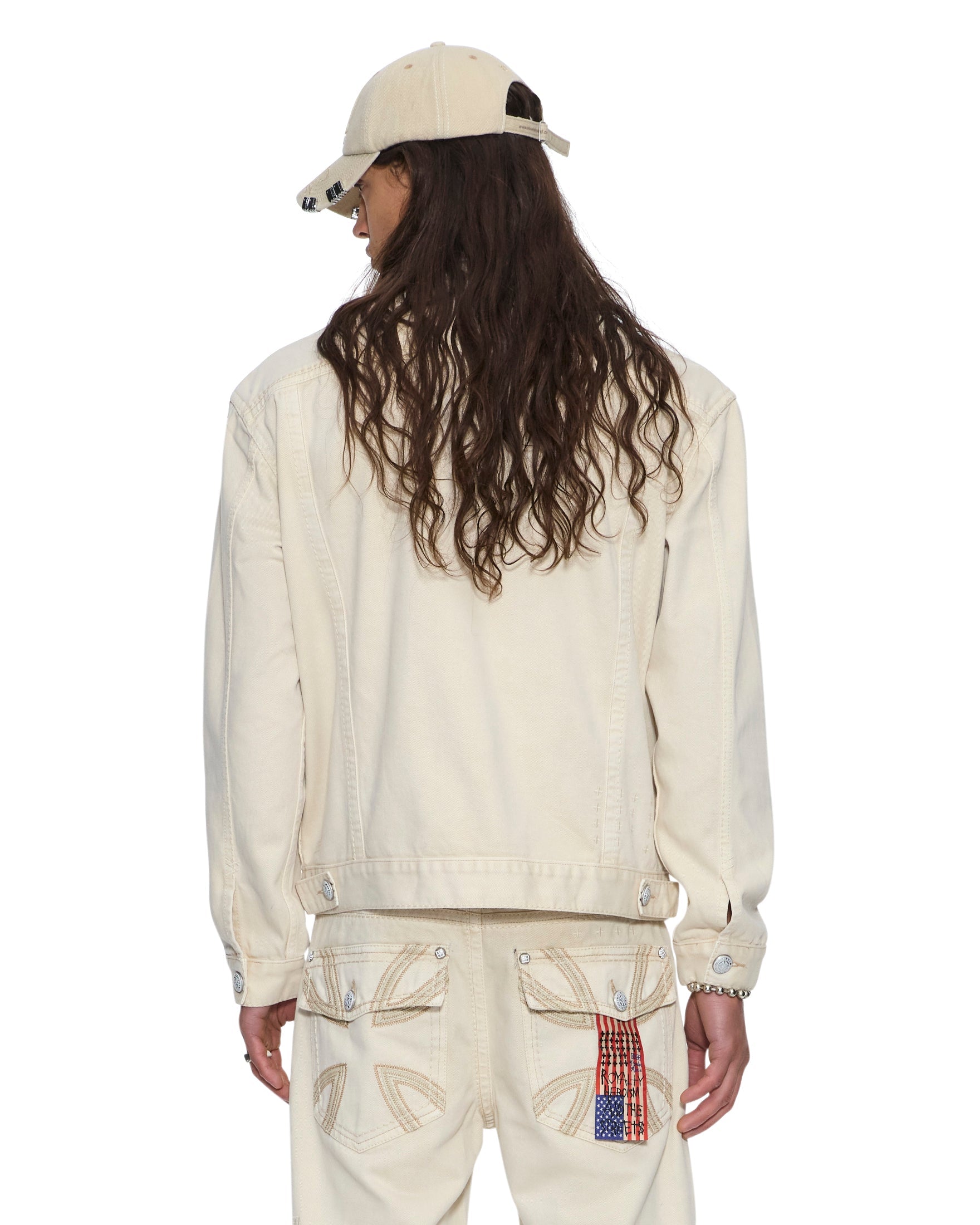 MENS  KSUBI X ALICE HOLLYWOOD OH G JACKET IVORY REGULAR JACKETS