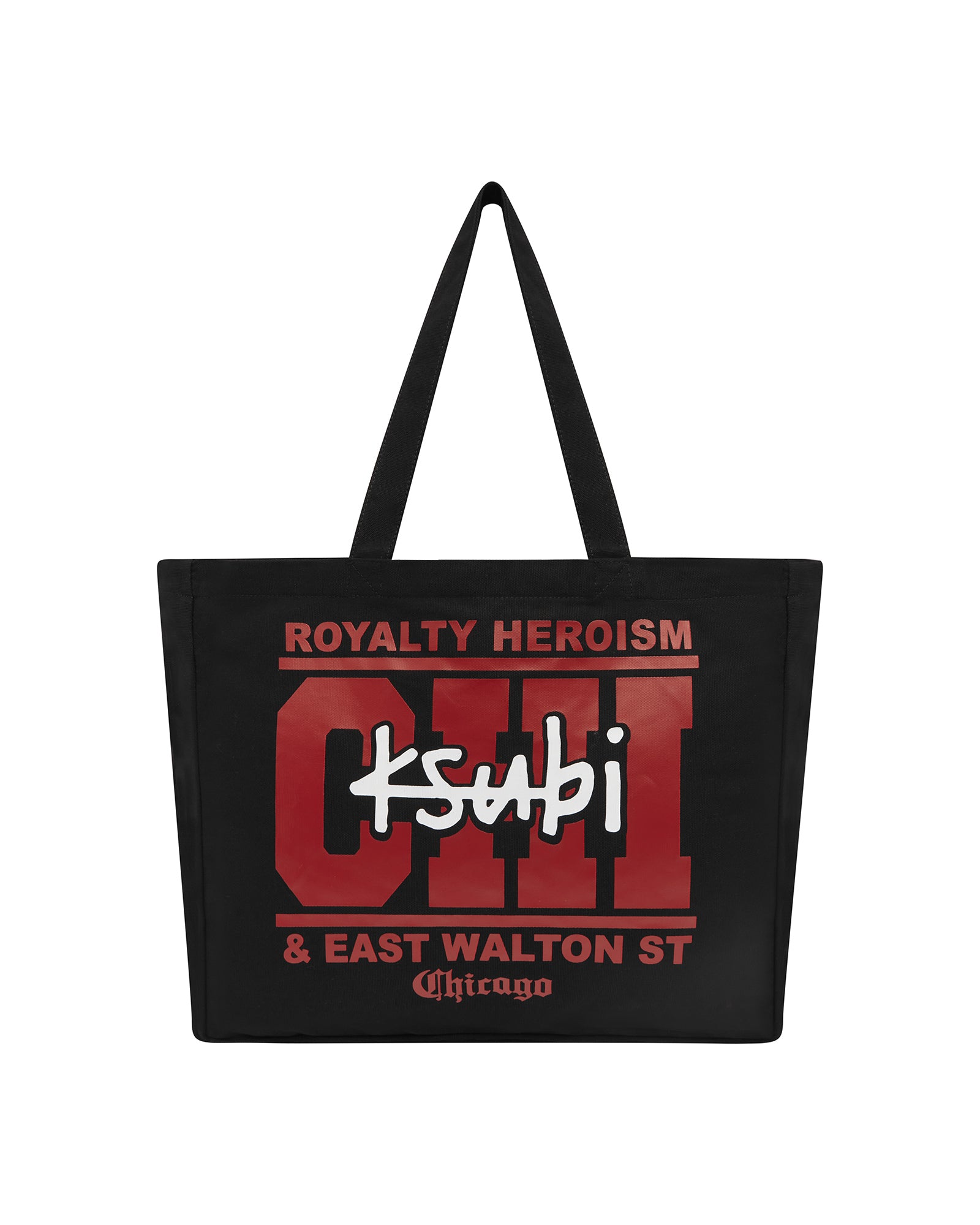 CHICAGO AND THE STREETS TOTE BLACK