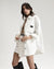 WOMENS  OVERSIZED LS SHIRT ECRU OVERSIZED SHIRTS