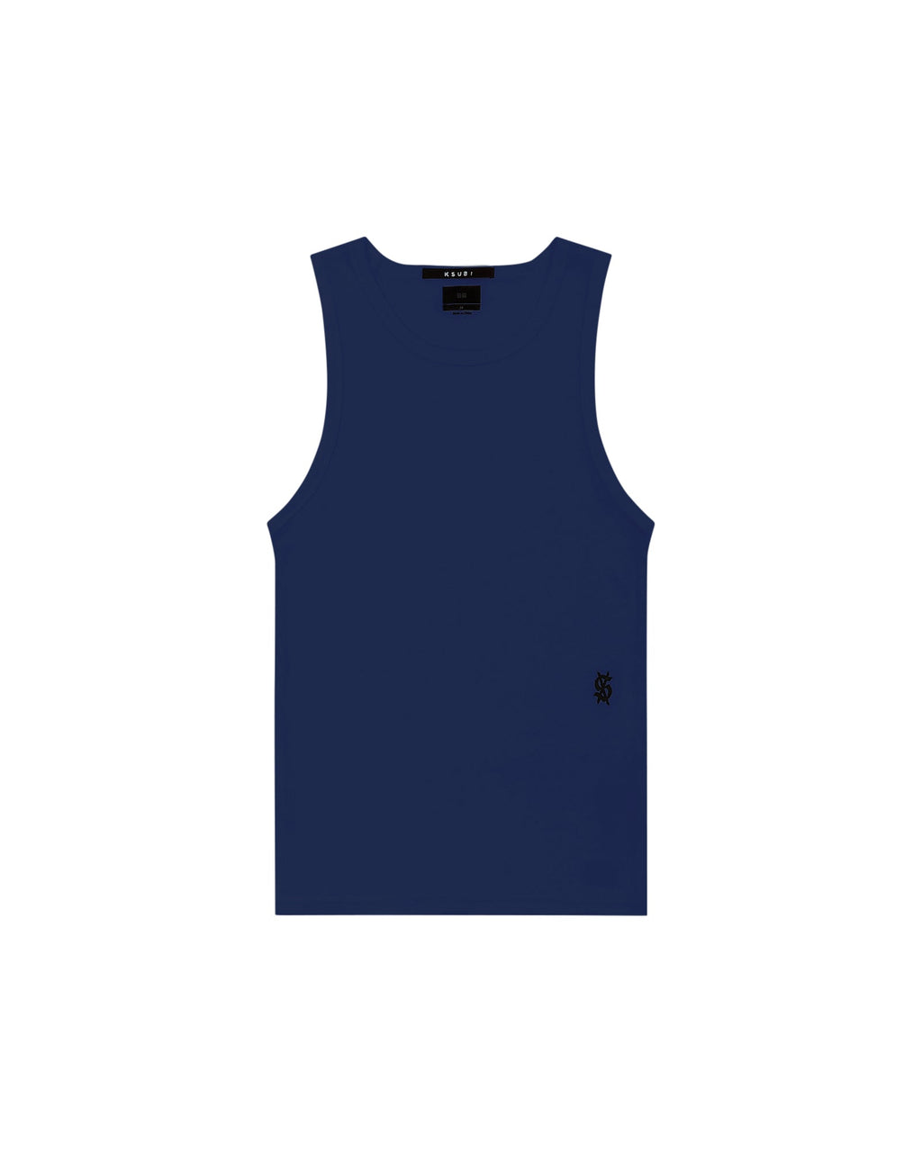 MENS DEBUT SINGLET NAVY TEES