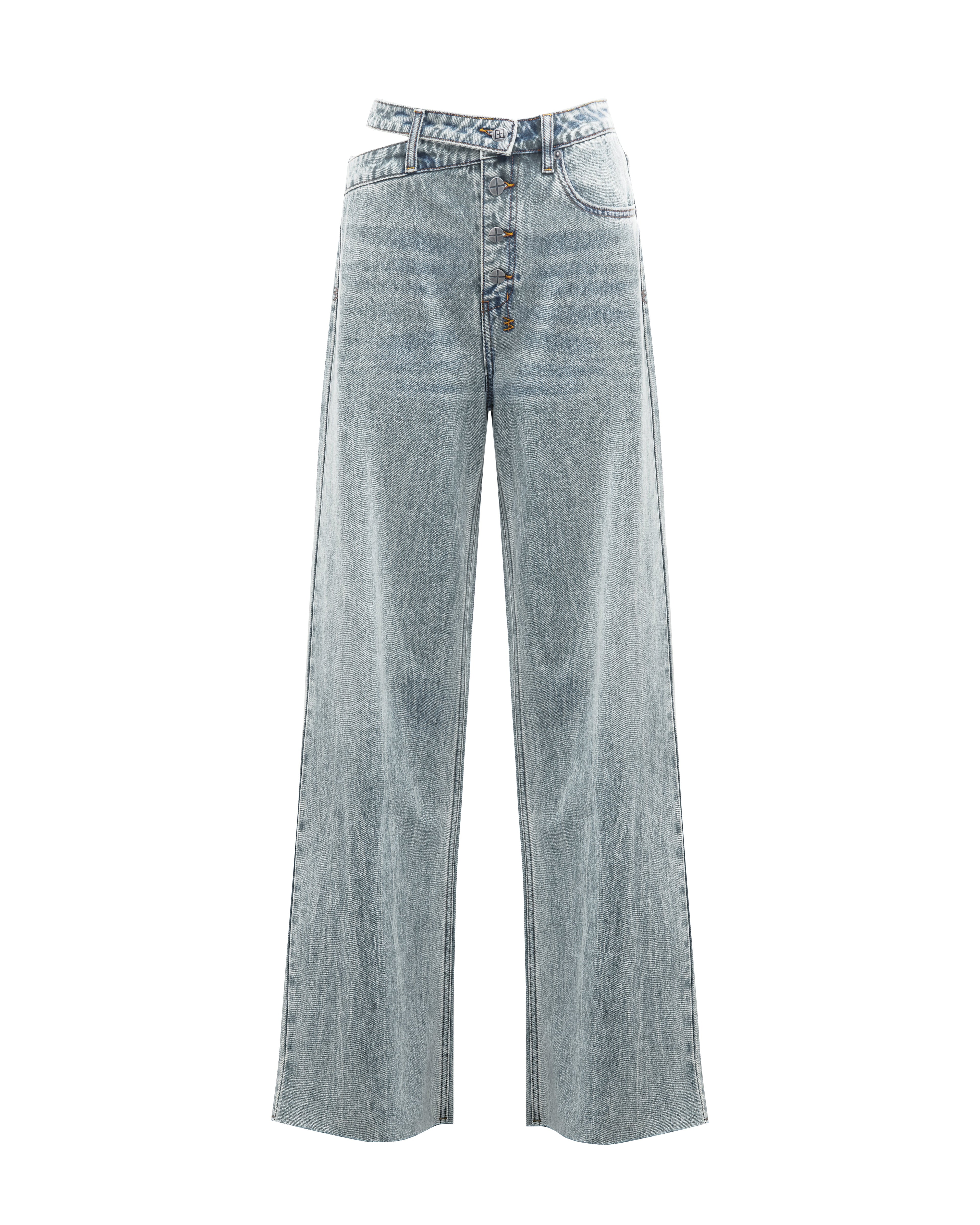 WOMENS DETACHED JEAN YOUTH DENIM JEANS