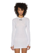 WOMENS CRAWFORD LS MINI DRESS WHITE DRESSES