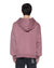 MENS  INTRUDER EKCESS ZIP HOOD PLUM OVERSIZED FLEECE