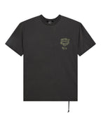 MENS GARAGE BIGGIE SS TEE FADED BLACK TEES