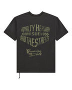 MENS GARAGE BIGGIE SS TEE FADED BLACK TEES