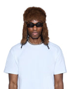 TRAPPER HAT FLOCKED BLACK HEADWEAR