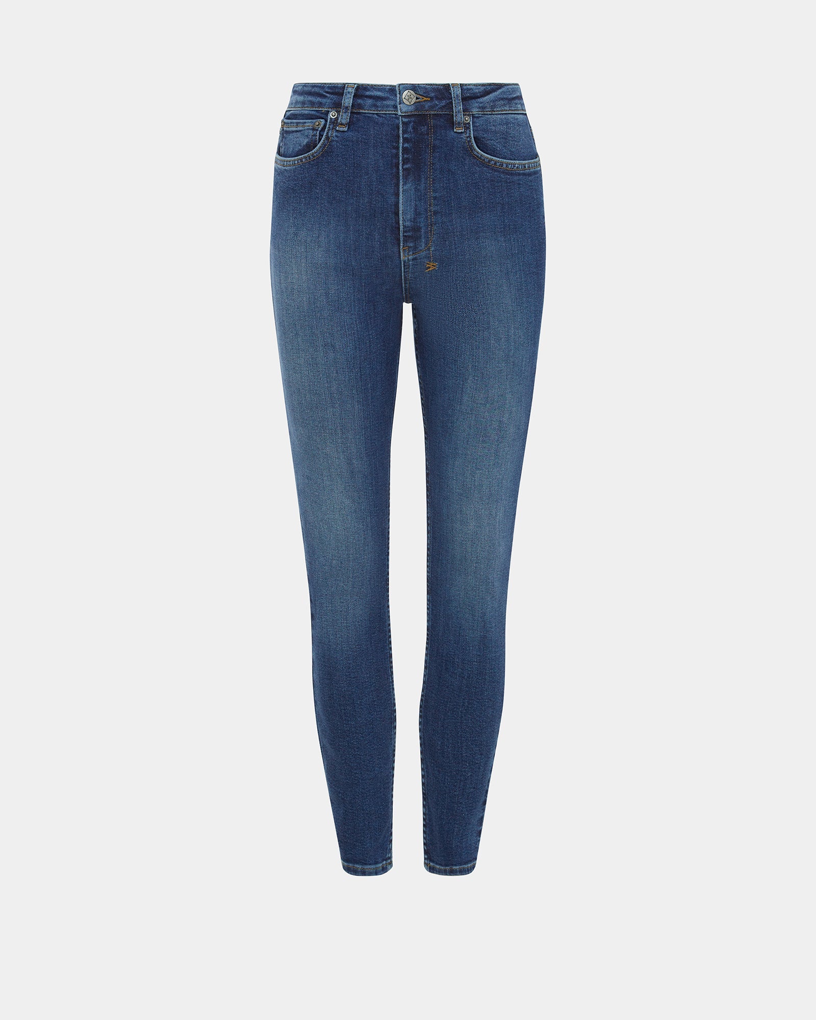 WOMENS  HI N WASTED XTRA RECALL SKINNY DENIM JEANS
