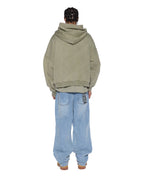 MENS BLASTED EKCESS HOODIE OUTBACK FLEECE