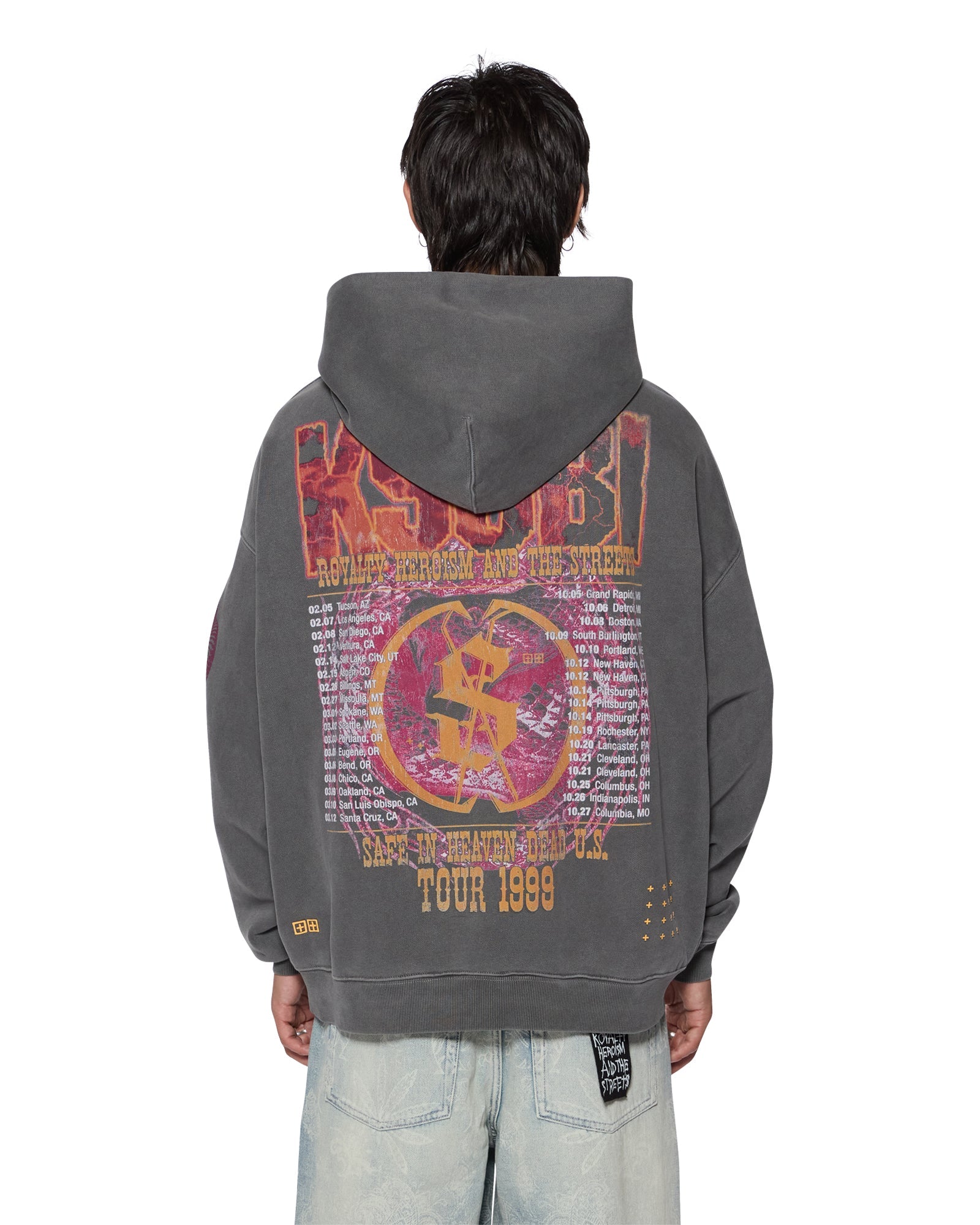 KICKSTART EKCESS HOODIE CHARCOAL