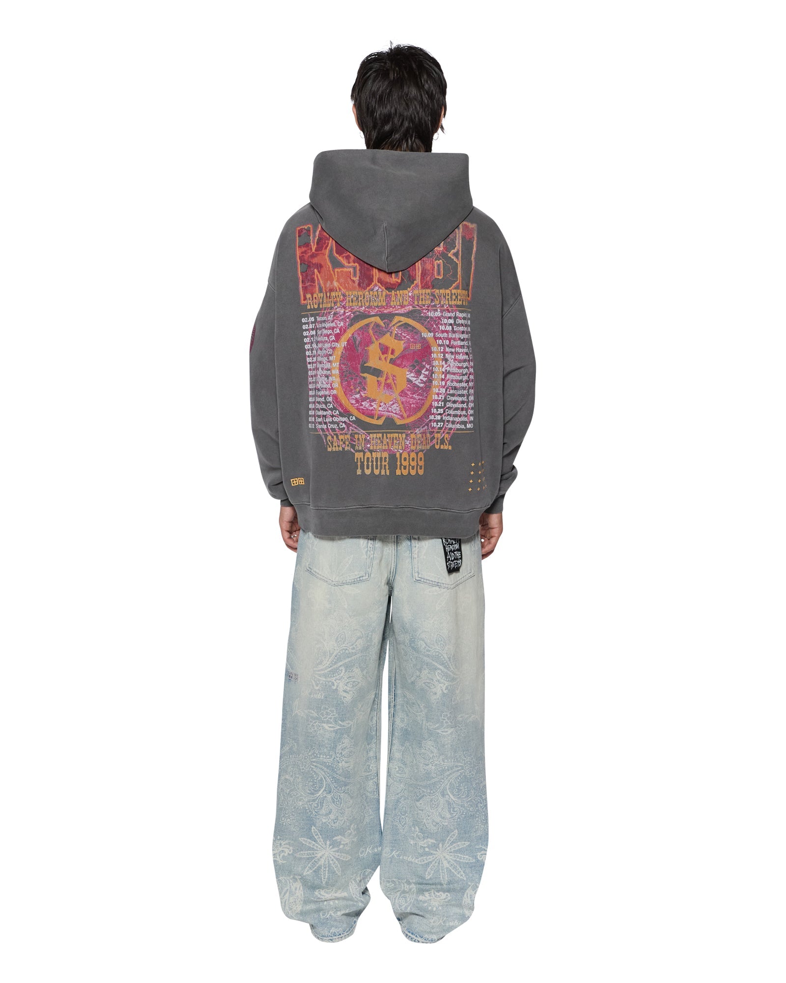 KICKSTART EKCESS HOODIE CHARCOAL