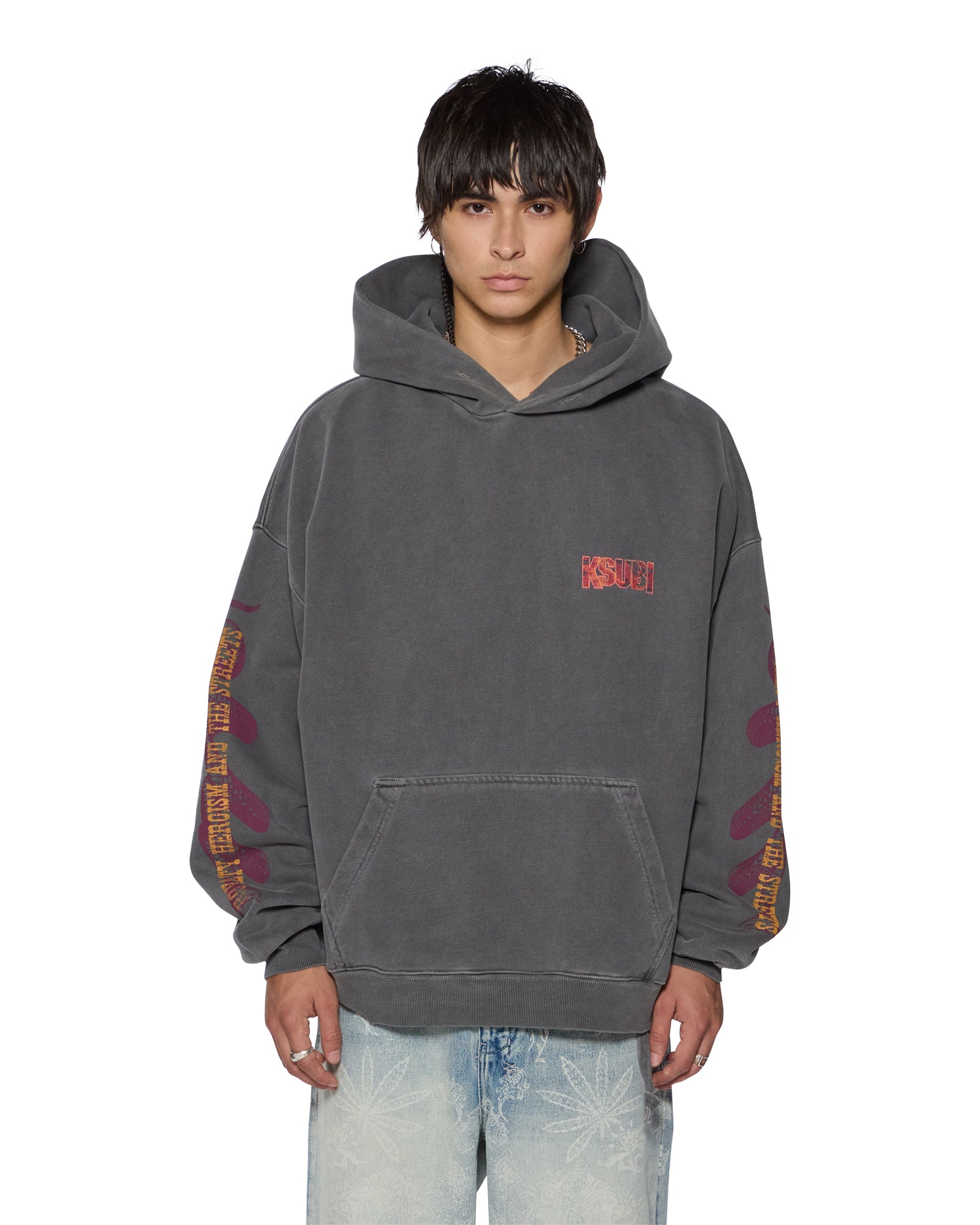 KICKSTART EKCESS HOODIE CHARCOAL