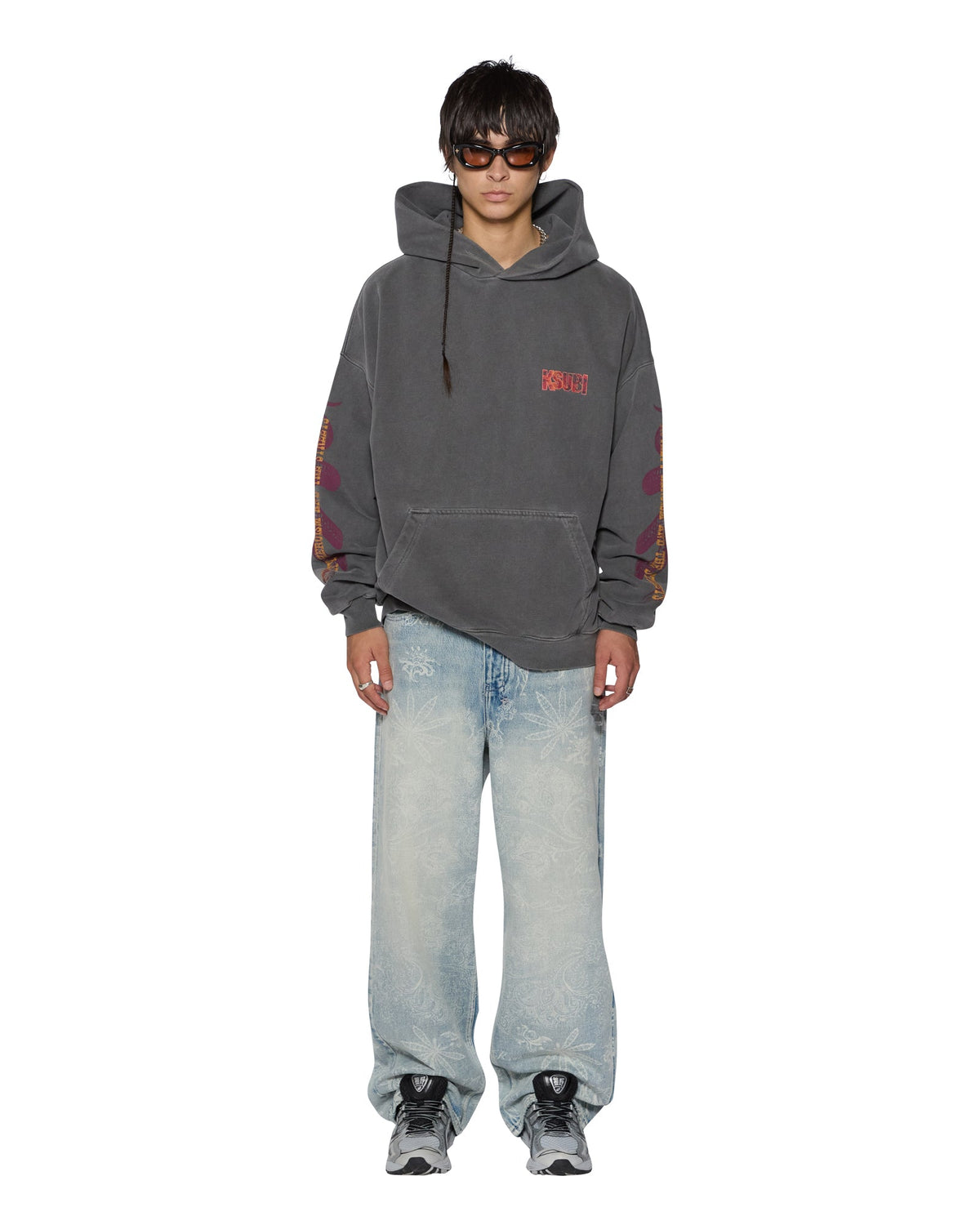KICKSTART EKCESS HOODIE CHARCOAL
