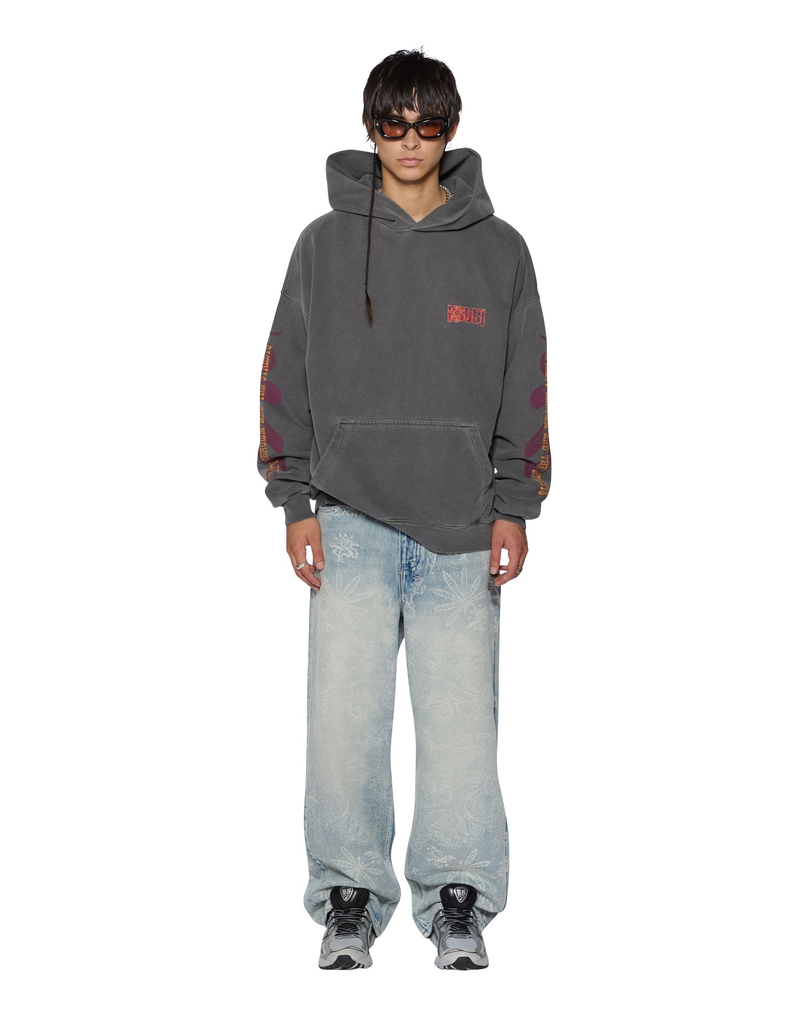 KICKSTART EKCESS HOODIE CHARCOAL