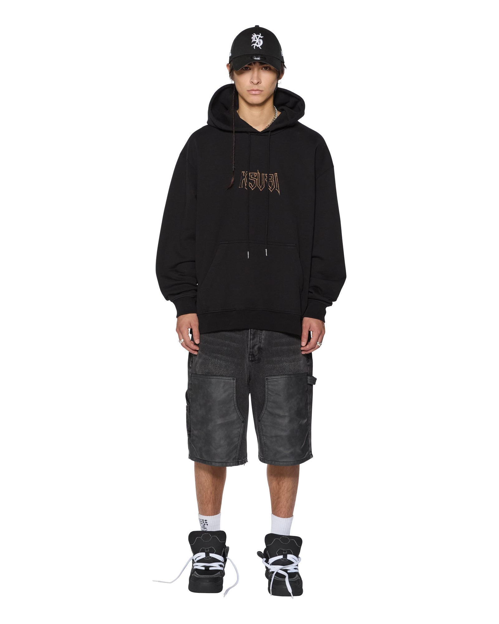 KINGDOM BIGGIE HOODIE JET BLACK