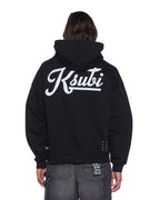 MENS OUTFIELD EKCESS HOODIE BLACK FLEECE