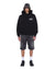 MENS  OUTFIELD EKCESS HOODIE BLACK OVERSIZED FLEECE