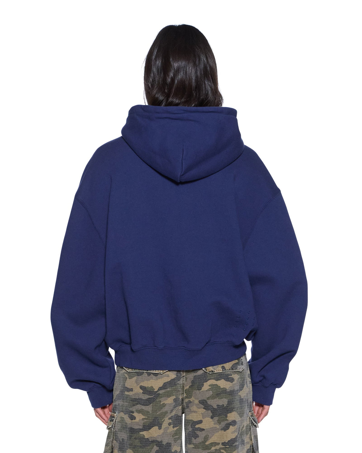 SLOUCH HOODIE NAVY