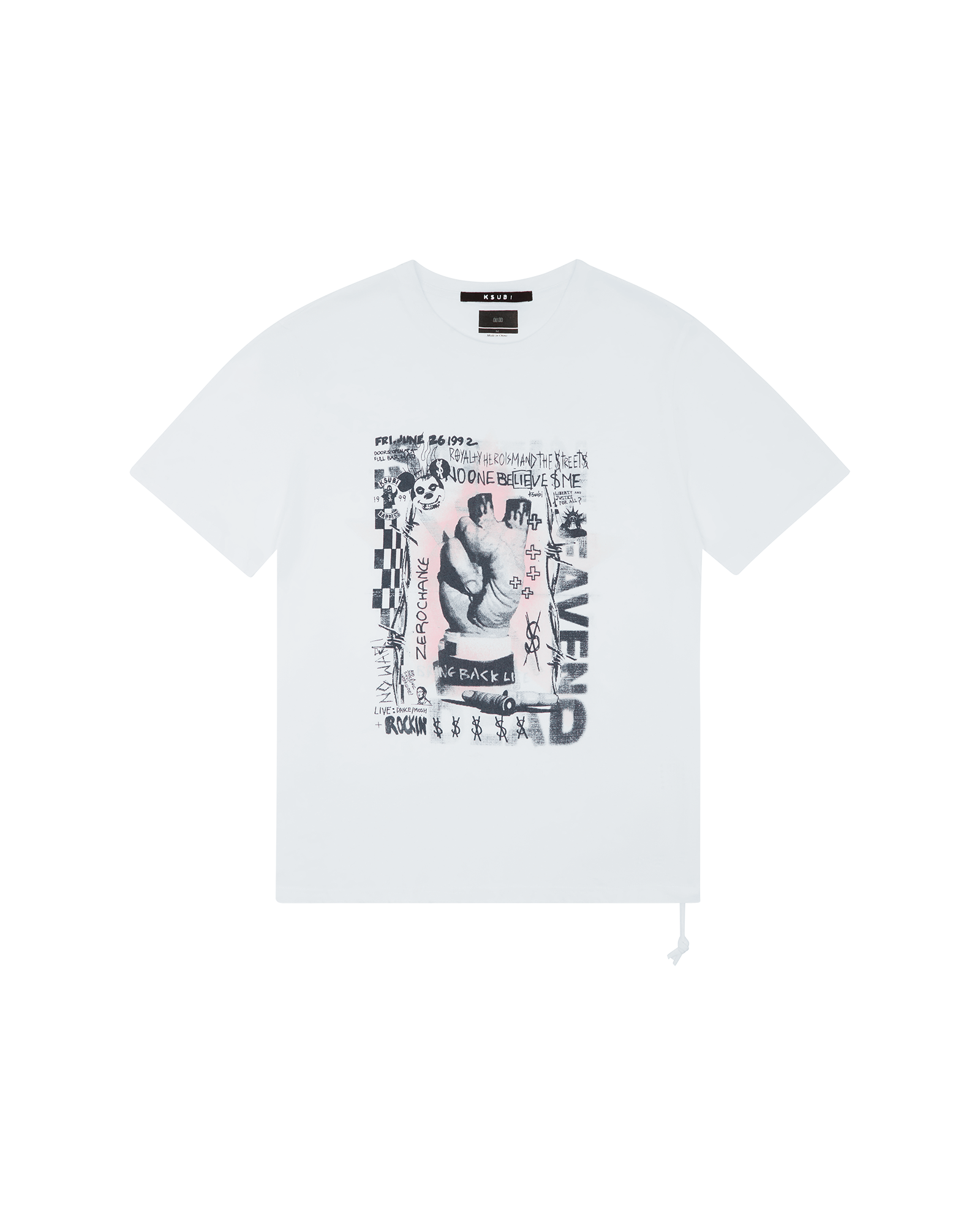 IDOLS KASH SS TEE VINTAGE WHITE