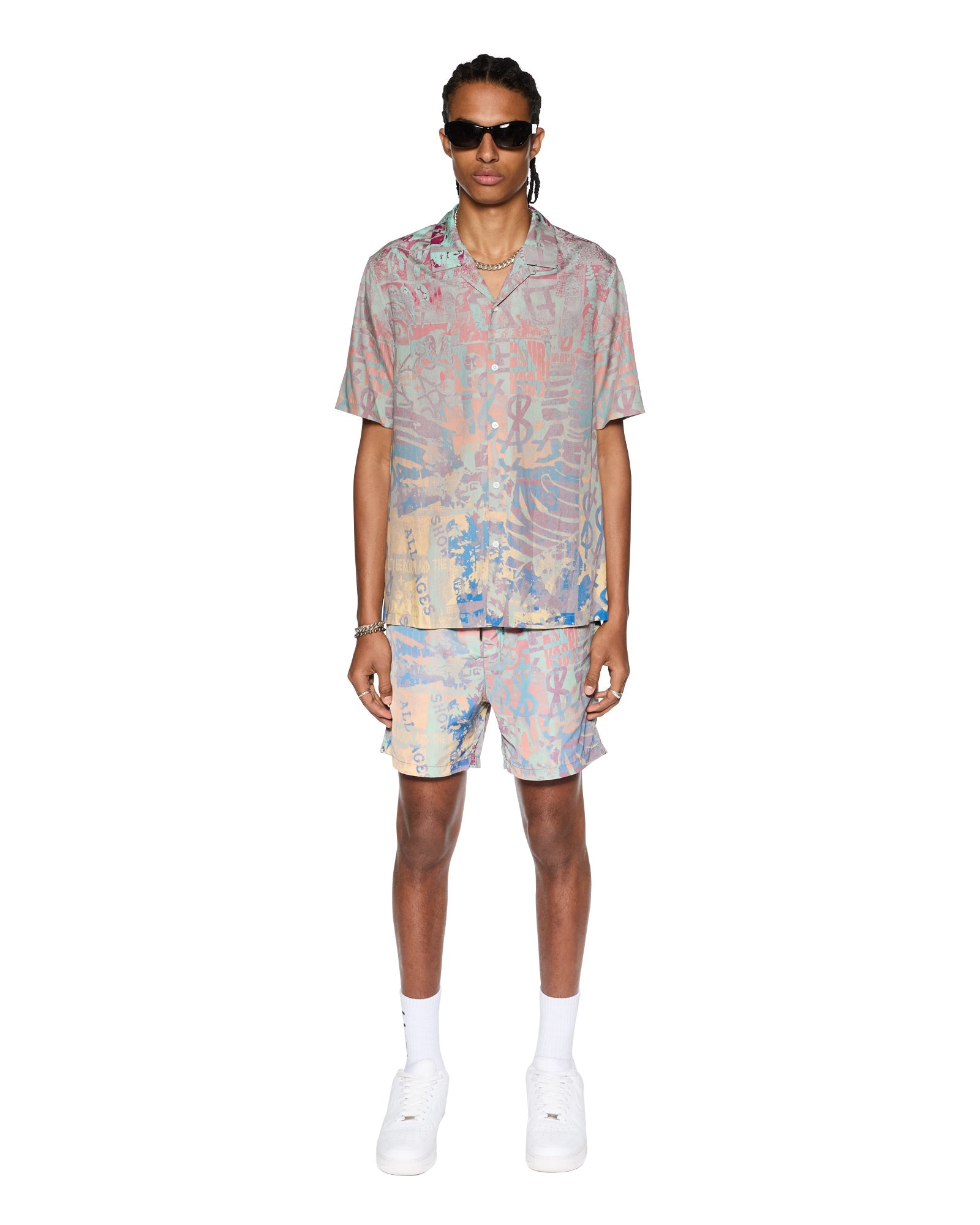 MENS  IKON MANIA BOARDSHORT MULTI REGULAR WALKSHORTS