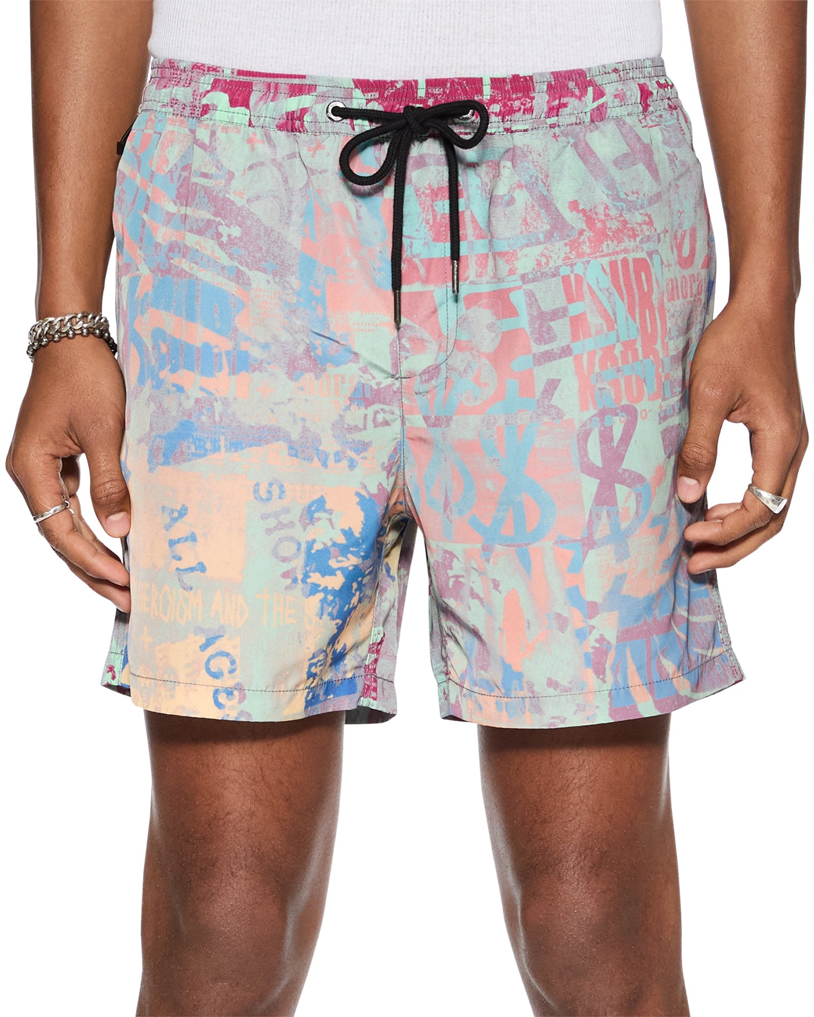 MENS  IKON MANIA BOARDSHORT MULTI REGULAR WALKSHORTS