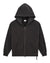 MENS  INTRUDER EKCESS HOODIE FADED BLACK OVERSIZED FLEECE