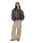 WOMENS  HIGHWAY BOMBER VINTAGE BLACK REGULAR JACKETS