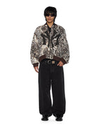 WOMENS MOWALOLA BOMBER CHEETAH TRASHED JACKETS