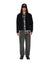 MENS  OH G JACKET FLOCKED BLACK OVERSIZED JACKETS