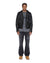 MENS  SOTT CAPITOL LEATHER JACKET BLACK REGULAR JACKETS