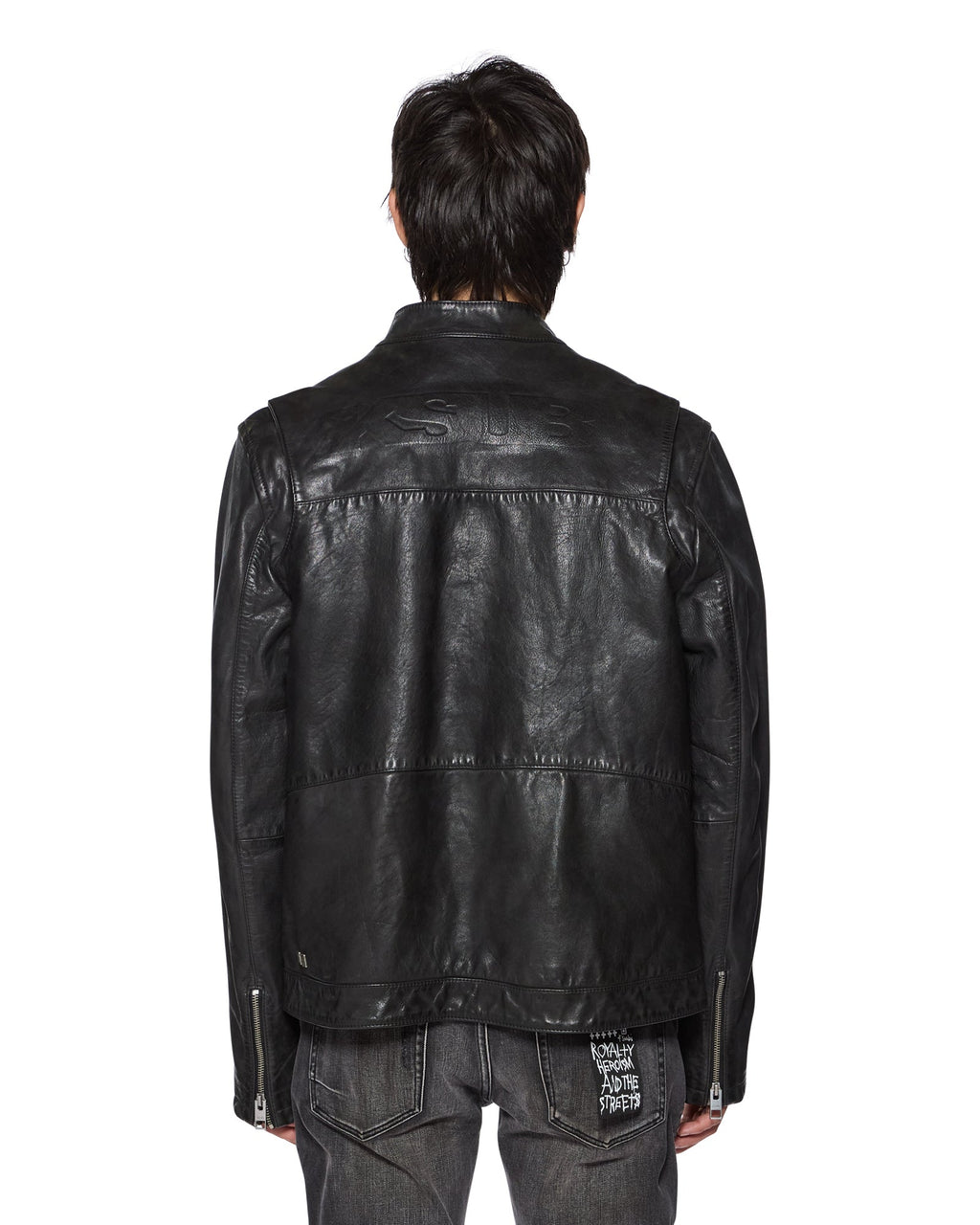 MENS STINGER BIKER MOTO SHELL JACKETS